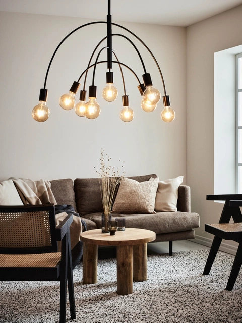 Lavello taklampe 95cm sort