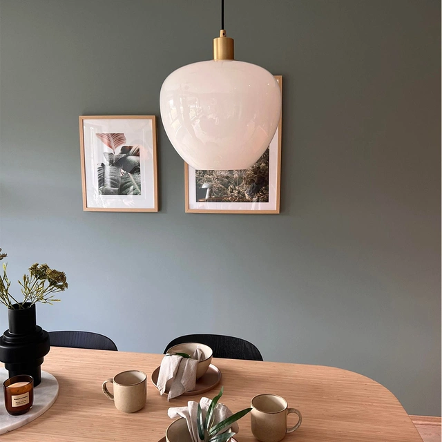 Kelly taklampe 29cm hvit
