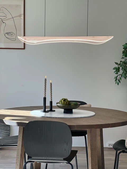 Shape LED taklampe 100cm klar