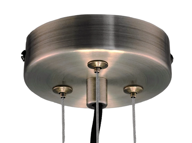 Kelly taklampe lysekrone 5lys 55cm messing