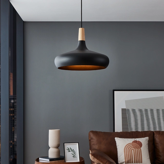 Sabinar taklampe 40cm sort