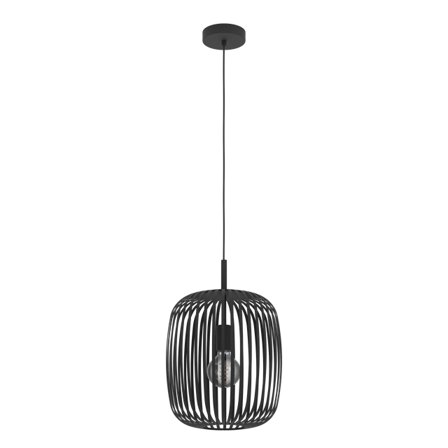 Romazzina taklampe 32cm sort