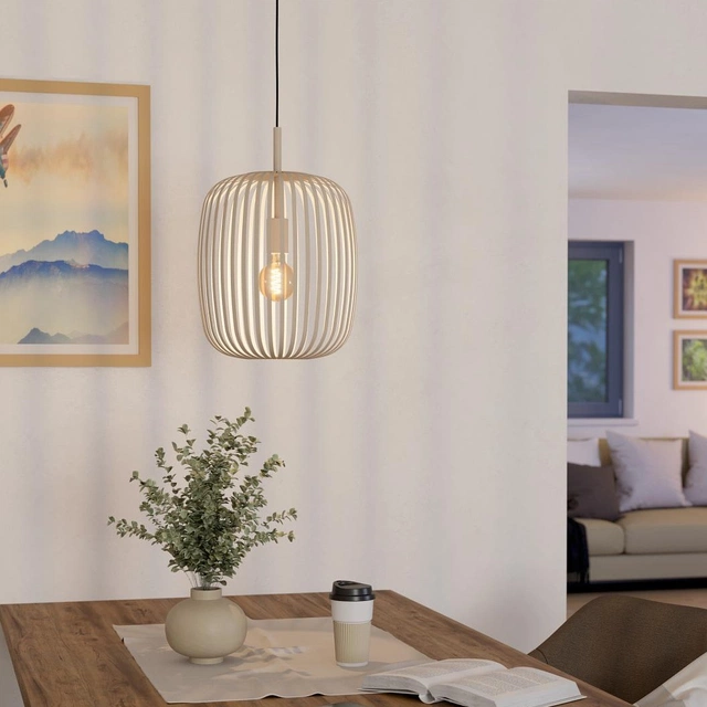 Romazzina taklampe 32cm beige