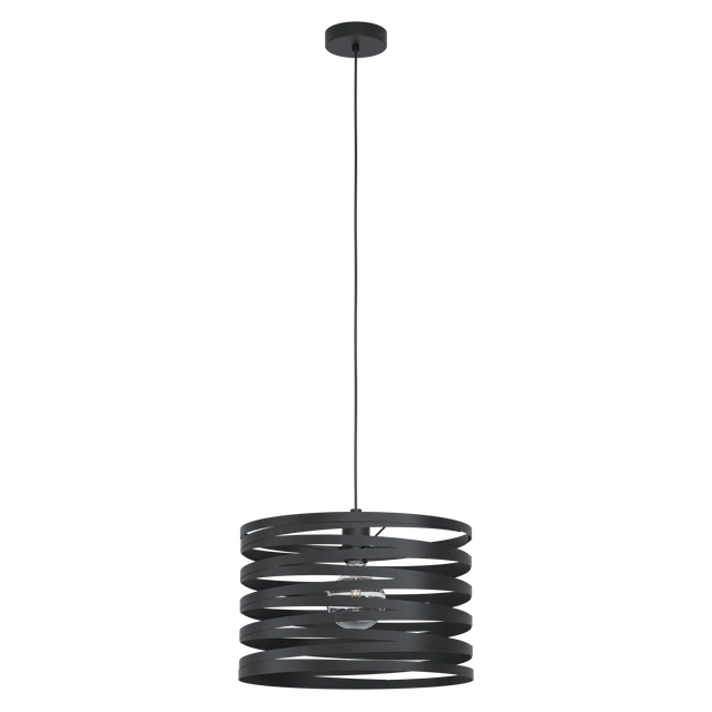 Cremella taklampe 37cm sort