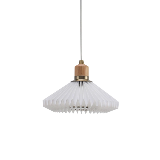 Paris taklampe 24cm hvit