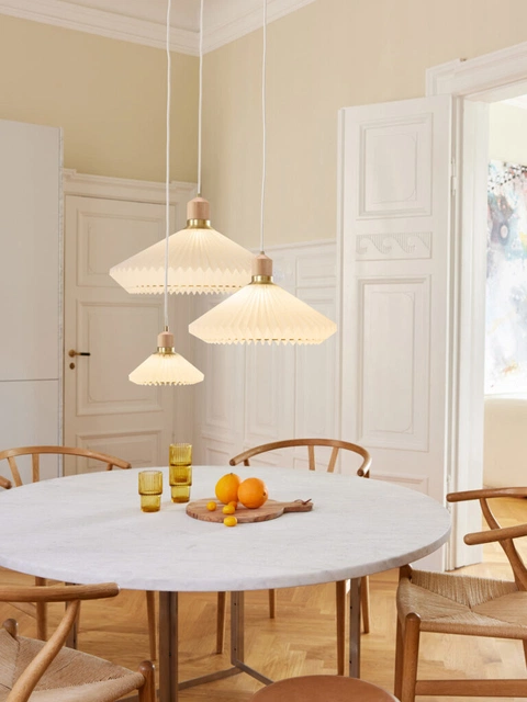 Paris taklampe 40cm hvit
