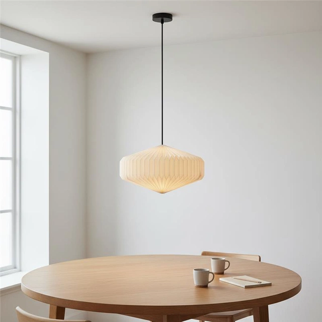 Origami taklampe 45cm hvit