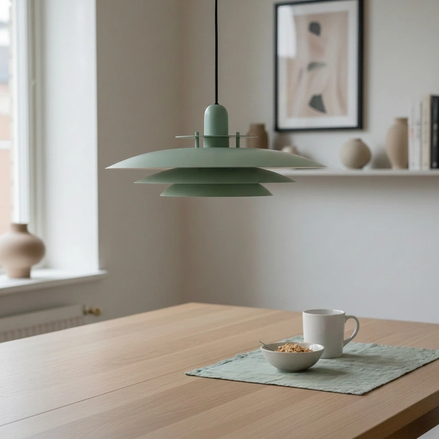Joakim taklampe 45cm grønn