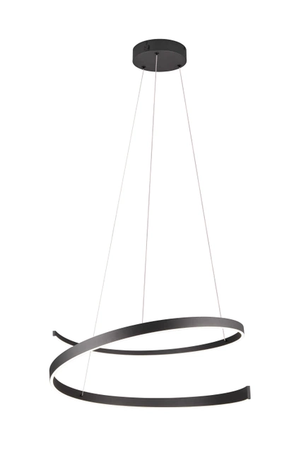 Cinardi LED taklampe 75cm sort