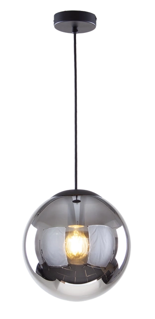Leana taklampe 25cm sort