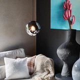 Leana taklampe 25cm sort