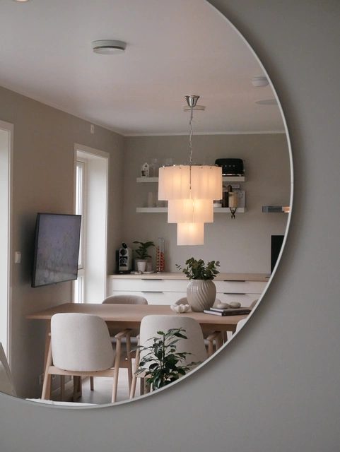 Venice taklampe lyskrone 50cm hvit