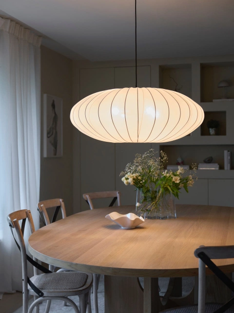Wolf taklampe 80cm hvit
