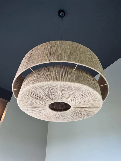 Smilla taklampe 60cm beige