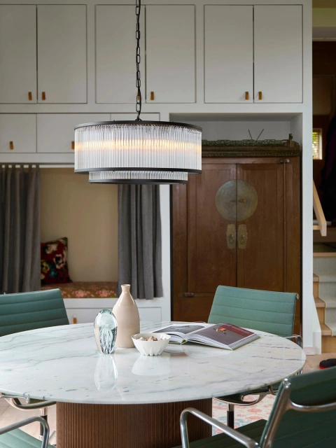 Archie taklampe lysekrone 50cm sort