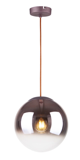Leana taklampe 25cm brun