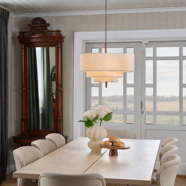 Blefjell Harmoni taklampe 50cm beige