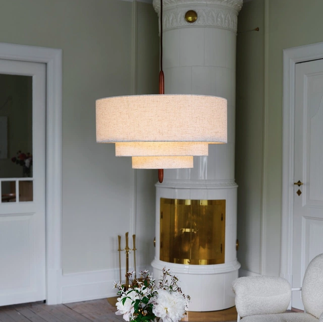 Blefjell Harmoni taklampe 50cm beige