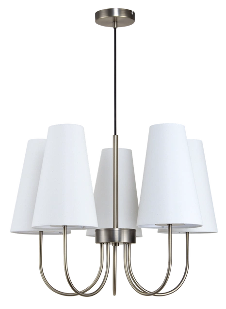 Charmante taklampe 5lys 62,5cm messing