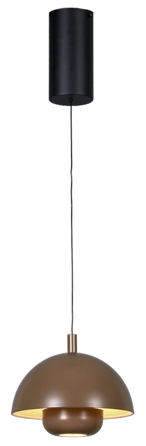 Myla LED oppladbar pendel 20cm brun