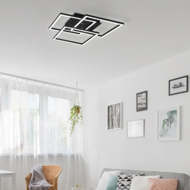 Mobile LED plafond taklampe 39cm sort