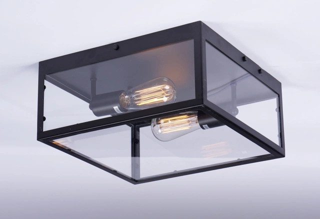 Dovre plafond taklampe 36cm sort