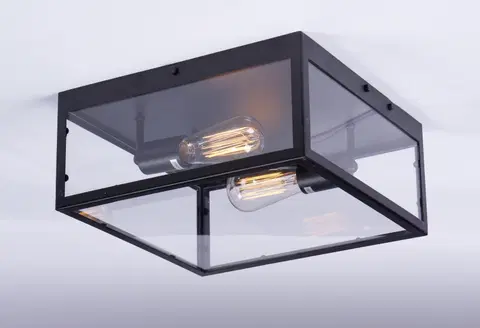Dovre plafond taklampe 36cm sort 2