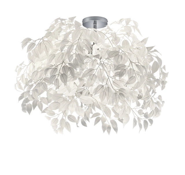 Leavy plafond taklampe 70cm hvit