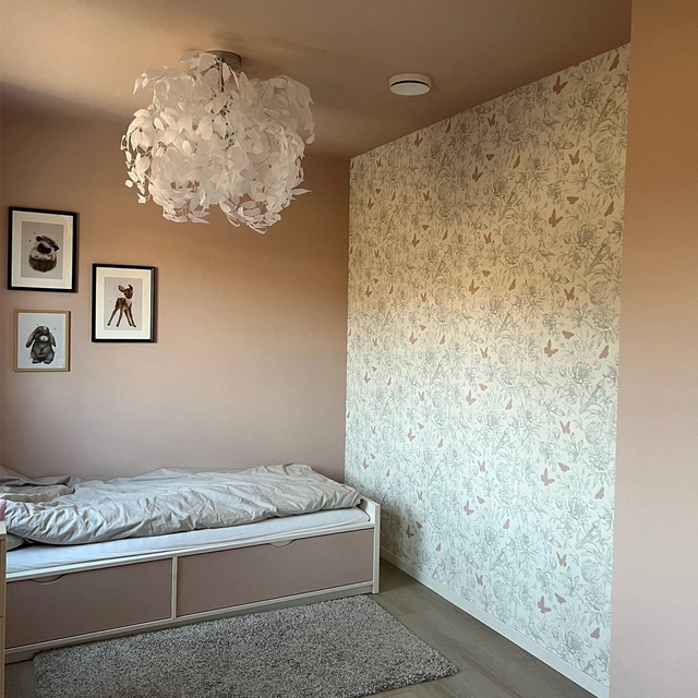 Leavy plafond taklampe 70cm hvit