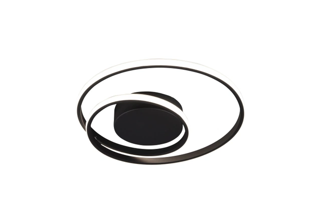 Zibal LED plafond taklampe 37cm sort