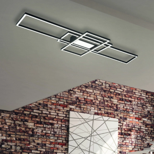 Irvine LED plafond taklampe 105cm grå