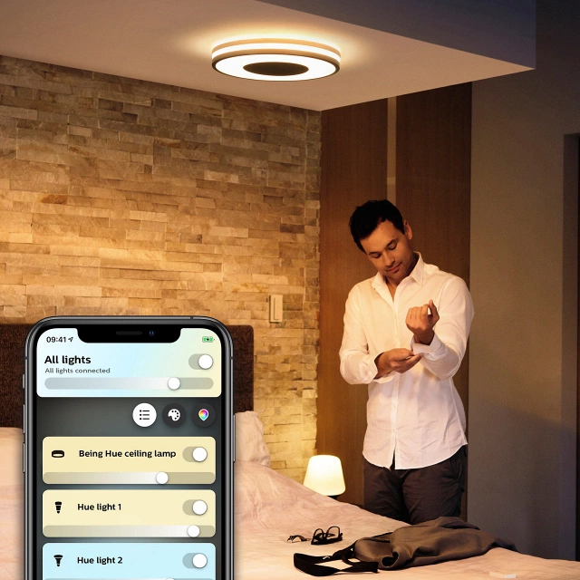 Hue Being plafond taklampe 35cm sort