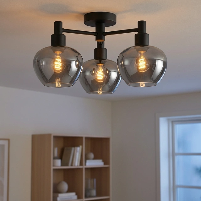 Kelly plafond taklampe 52cm smoke