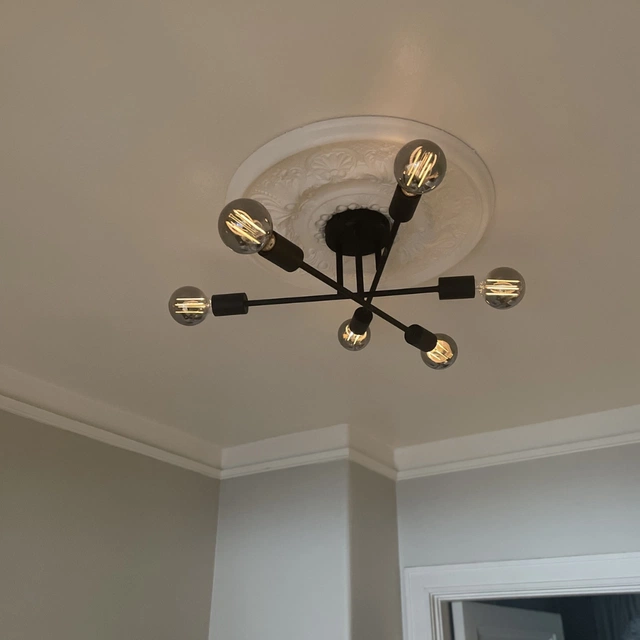 Oda plafond taklampe 58cm sort