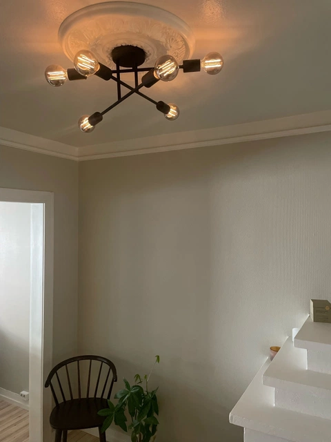 Oda plafond taklampe 58cm sort