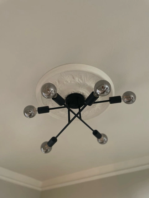 Oda plafond taklampe 58cm sort