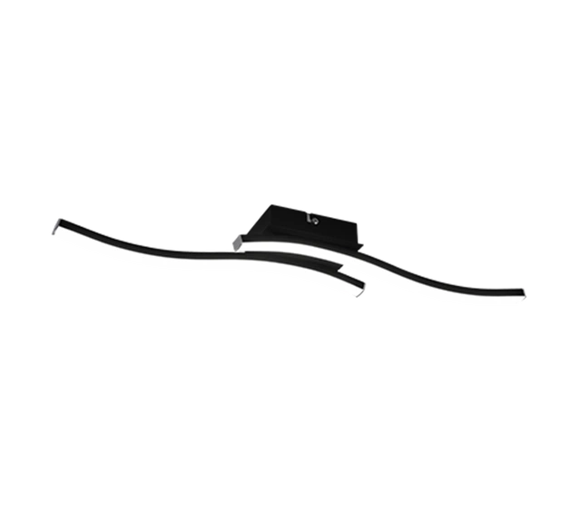 Route LED plafond taklampe 56cm sort