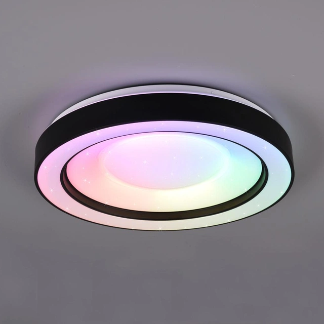 Arco LED plafond taklampe 49cm sort