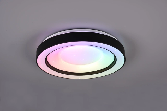 Arco LED plafond taklampe 49cm sort