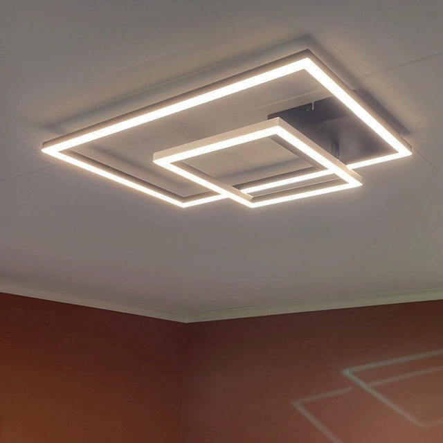 Padella LED plafond taklampe 63cm sort