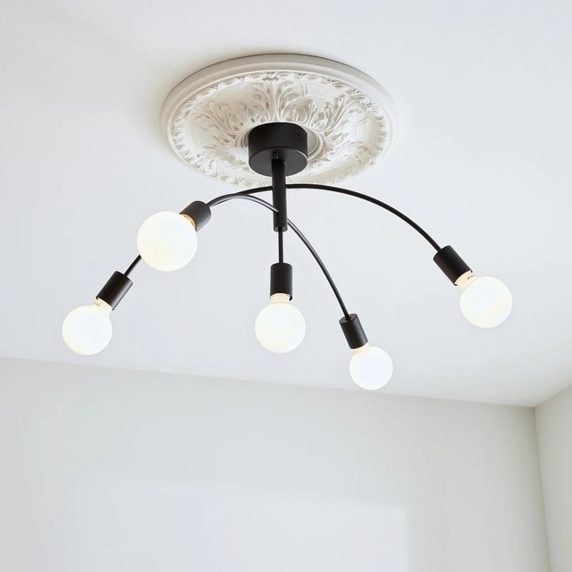 Cygnus plafond taklampe 70cm sort