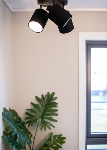 Luca plafond taklampe 32cm sort