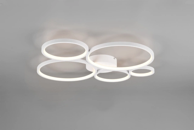 Rondo LED plafond taklampe 59cm hvit