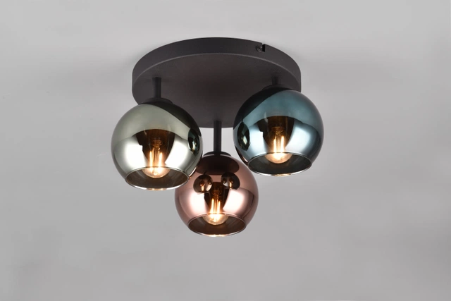 Sheldon plafond taklampe 40cm sort