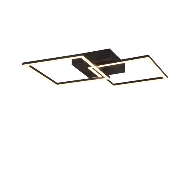 Trail LED plafond taklampe 44cm sort