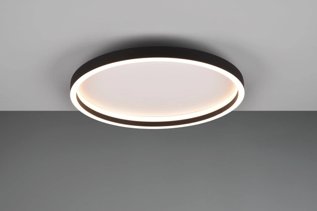 Rotonda LED plafond taklampe 35cm sort