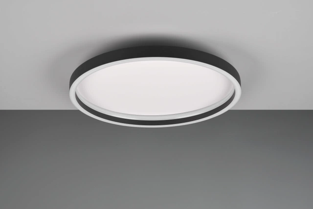 Rotonda LED plafond taklampe 35cm sort