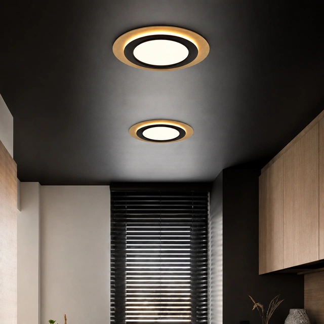 Morgan LED plafond taklampe 45cm sort 1