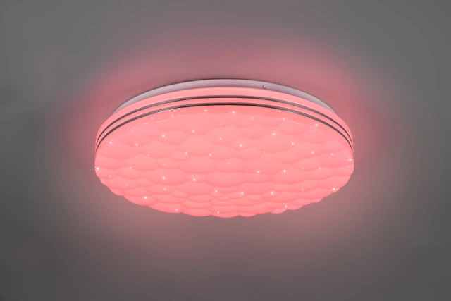 Tiger LED plafond taklampe 38cm RGB hvit