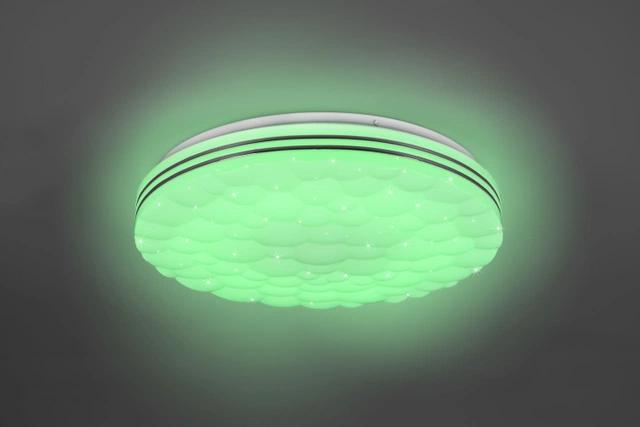 Tiger LED plafond taklampe 38cm RGB hvit